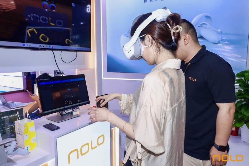 NOLO携多款明星展品 亮相2023中国移动全球合作伙伴大会-93913.COM-XR信息与产业服务