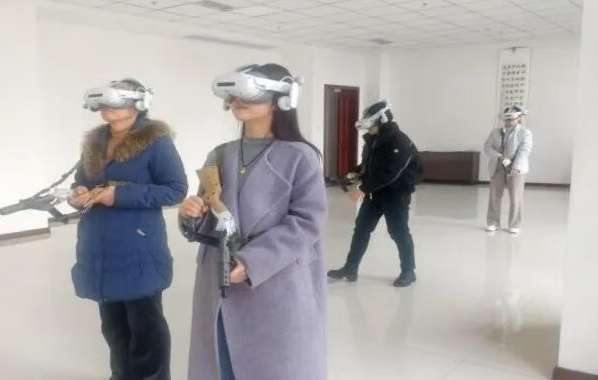 山西太原小店区老干部局用PICO开展红色沉浸式体验